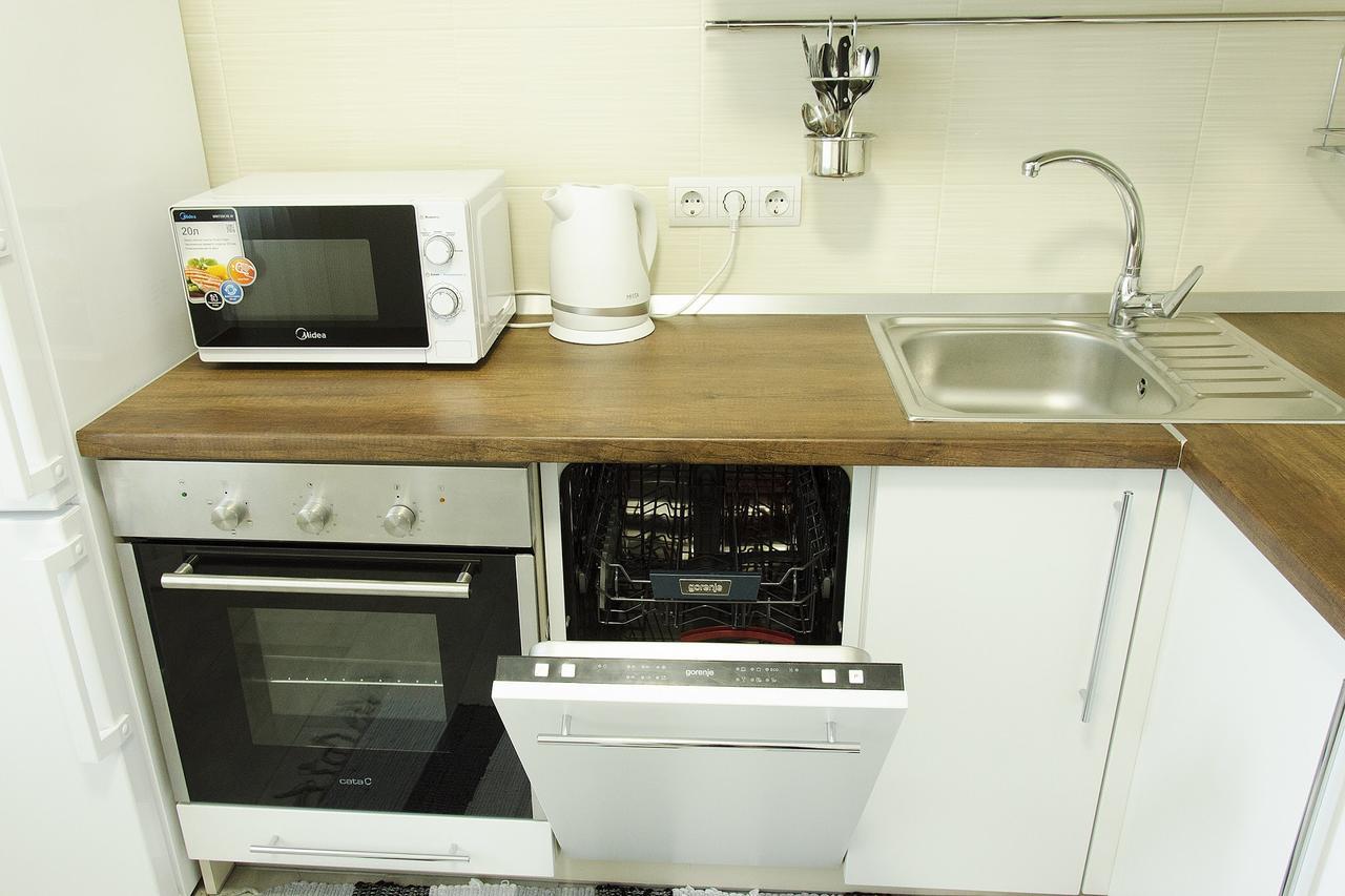 Apartament Delux Light Apartman Kijev Kültér fotó